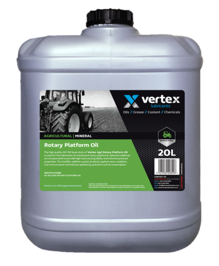 AGRI ROTARY PLATFORM OIL 20 LITRE