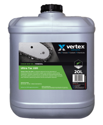 ULTRA TAC 220 CHAIN AND BAR OIL 20 LITRE