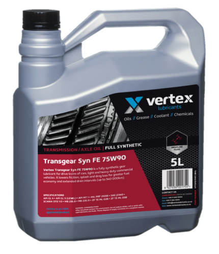 TRANSGEAR SYN FE 75W-90 5 LITRE